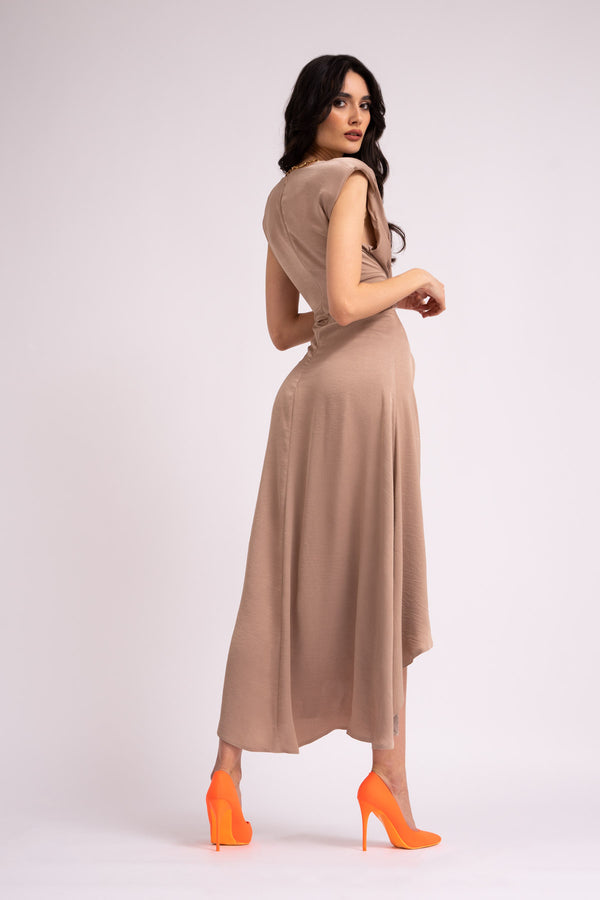 Fuschia Cotton Spandex Solid Sleeveless Tank Bodycon Midi Dress – Arianna's  Kloset