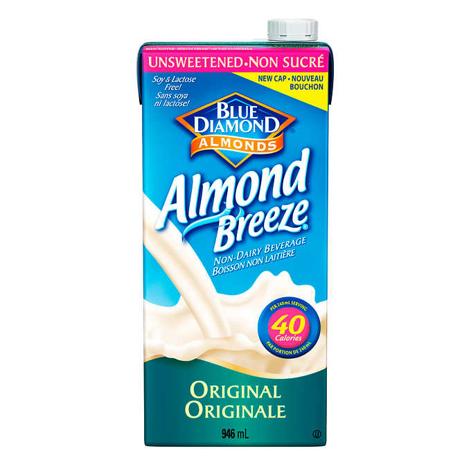 almond breeze milk unsweetened