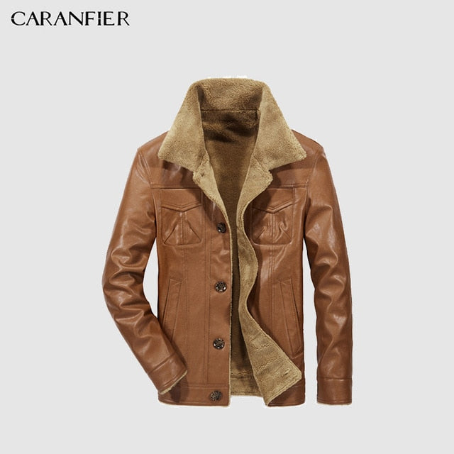 fur lined leather jacket