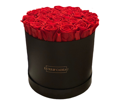 Rose éternelle 100% naturelles et ourson en rose , cadeau pour femme . –  LUXE UN CADEAU