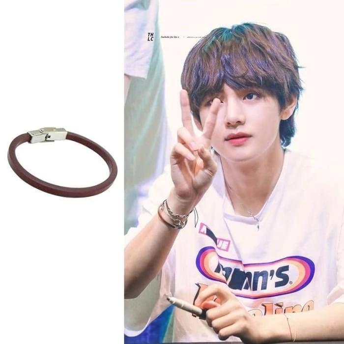 Bts V Fake Love Fansign Fashion Bracelet Stray Kids Merch Shop Kpop Outfits Store