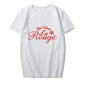 Red Velvet La Rouge T-shirt (白色 纯棉T S)