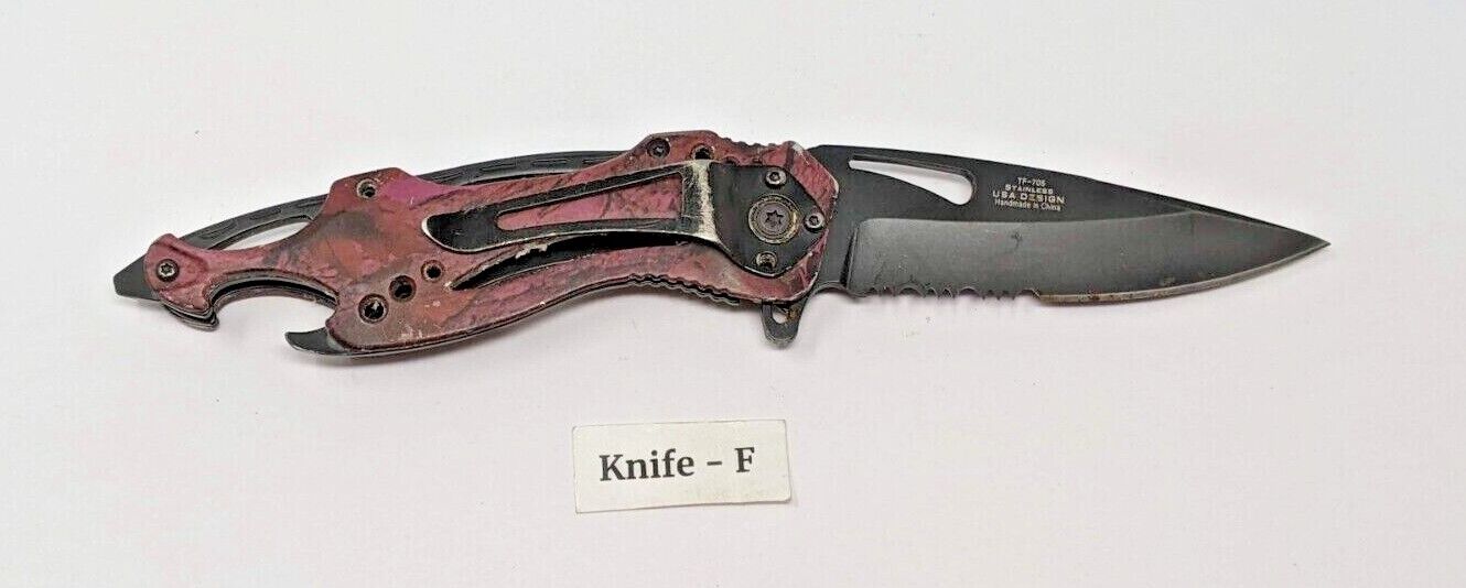 Tac-Force Speedster TF-705 Pocket Knife Spring Assisted *Variations* Cammo