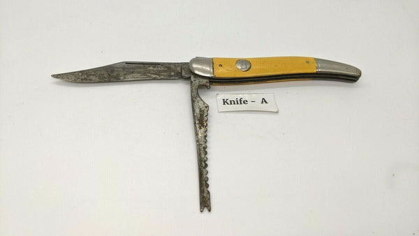 Imperial Prov USA Fishing Folding Pocketknife Plain Blade Slip