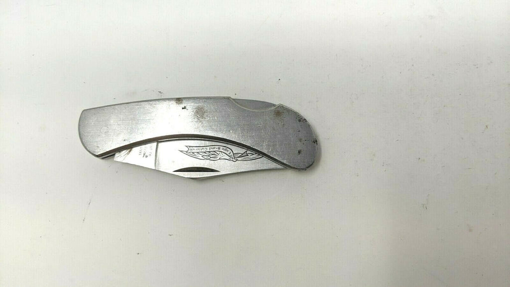Vintage Eagle Brand Cutlery Model 95152 Folding Pocket Knife Stainless ...