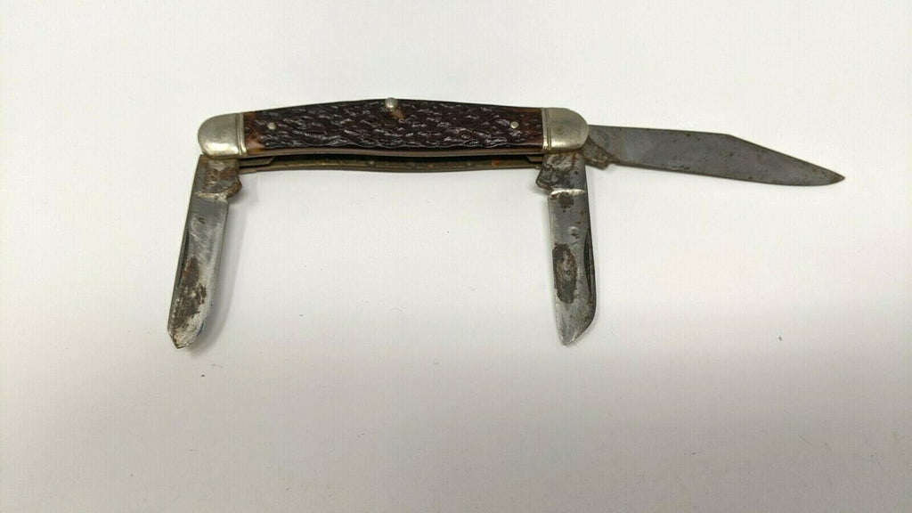 Vintage John Primble Belknap Hdw & Mfg Co 5373 STAR Folding Pocket Kni ...