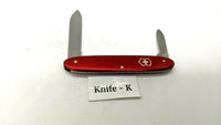 Victorinox Swiss Army Knife Excelsior Model 2-Blade Folding Pocket Knife Plastic