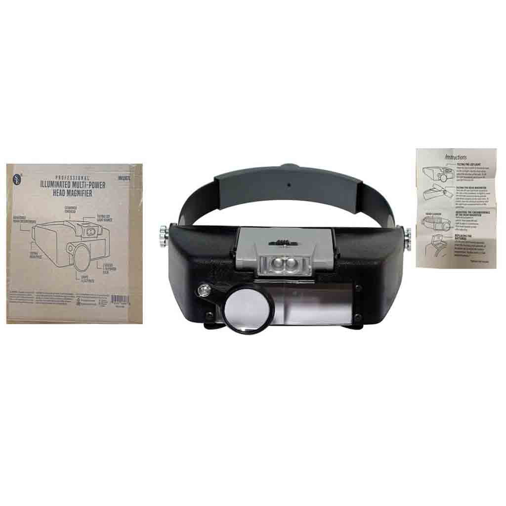 OptiVISOR Head Band Magnifier Visor – ZOIC PalaeoTech Limited
