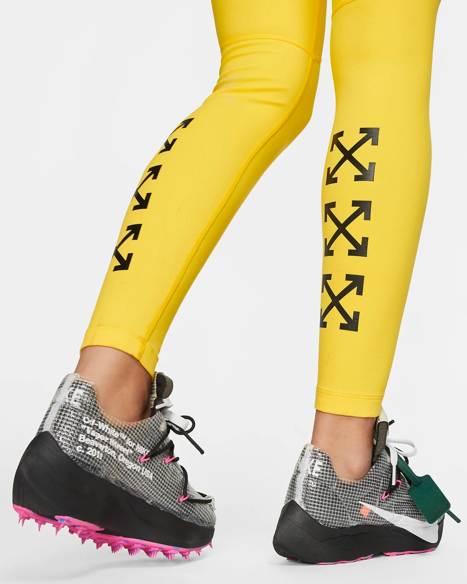nike off white running tights