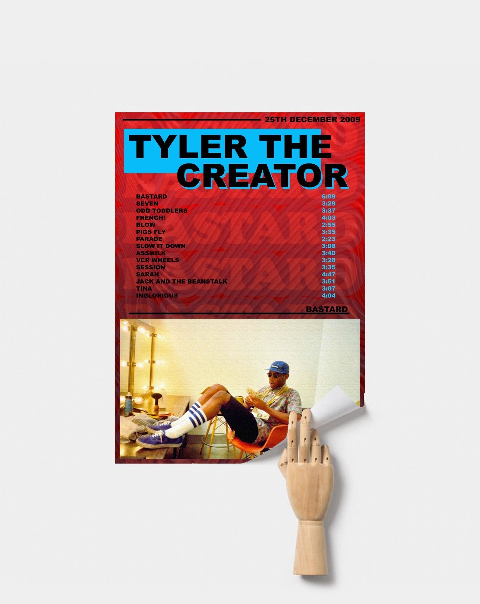 Tyler The Creator Poster Bastard Lucid Icons Posters