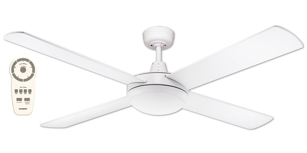 Martec Lifestyle 52 Dc Ceiling Fan With 24w Cct Led Light And