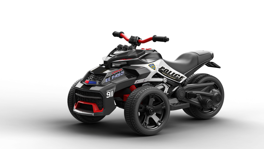 2022 12V Freddo 3 Wheel 2 Seater Ride on Motorcycle Trike With Upgraded Battery - Freddo