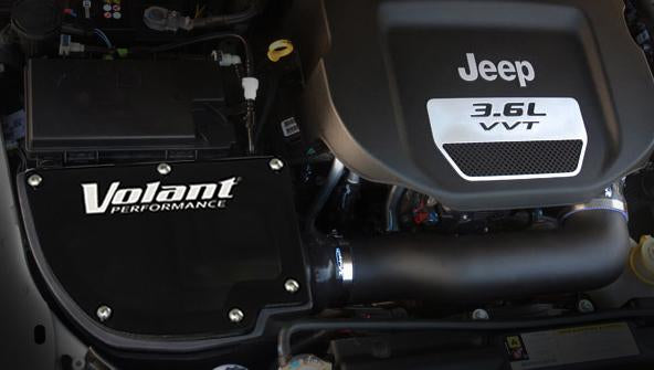 Volant | 2012-2018 Jeep Wrangler JK Closed Box Air Intake (17636) - Volant  Performance