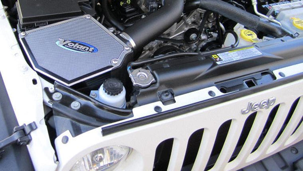 Closed Box Air Intake (17638) 2007-2011 Jeep Wrangler JK  V6 - Volant  Performance