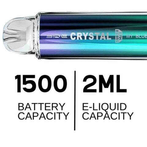 Features Of Crystal Bar 4500 Puff Disposable Device By SKE - UK Vape World