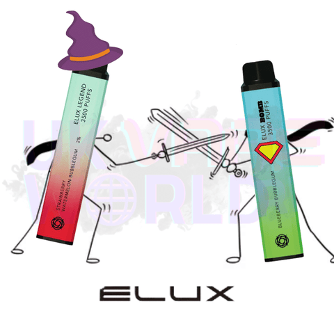 Elux Legend Vs Elux Bomb UK Vape World