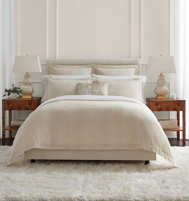 Creme de Lace Dust Ruffles - Luxury Bedding - Italian Bed Linens