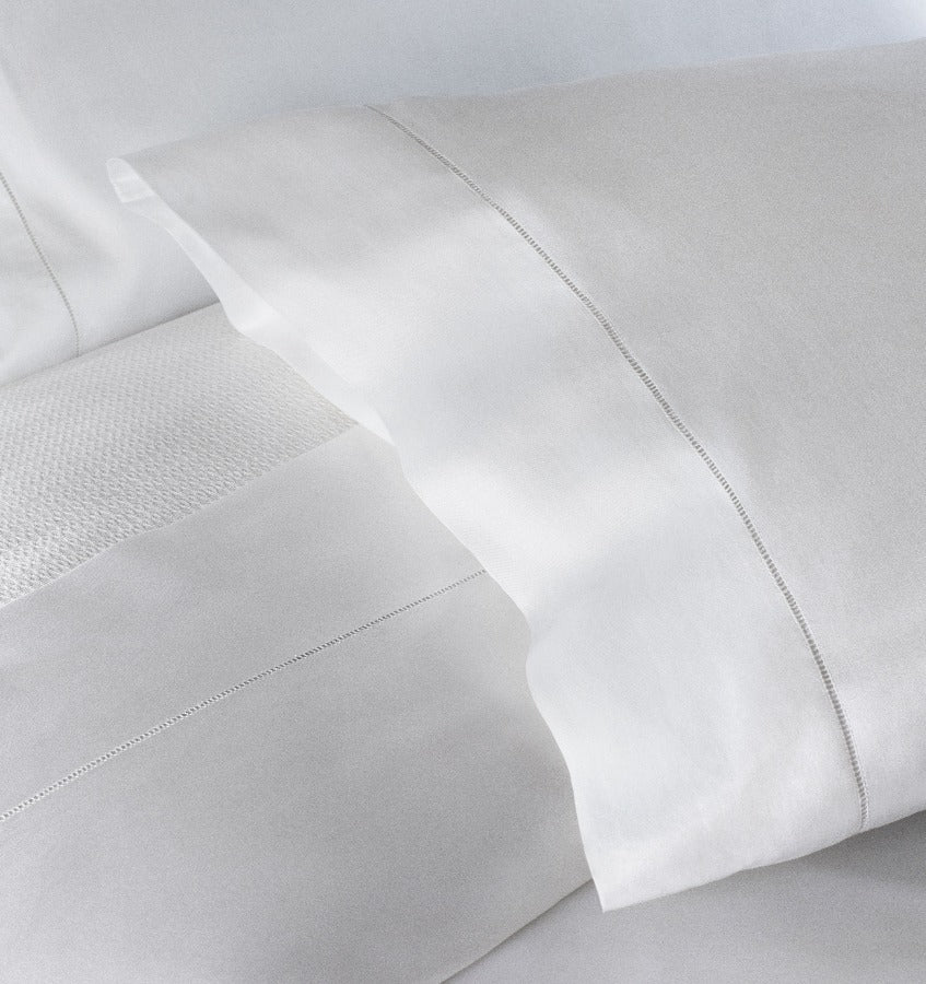 SFERRA Giza 45 Luxe Pillowcases King (Pair) - White