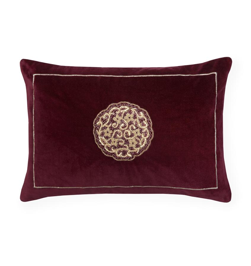 SFERRA Burano Decorative Pillow - Merlot