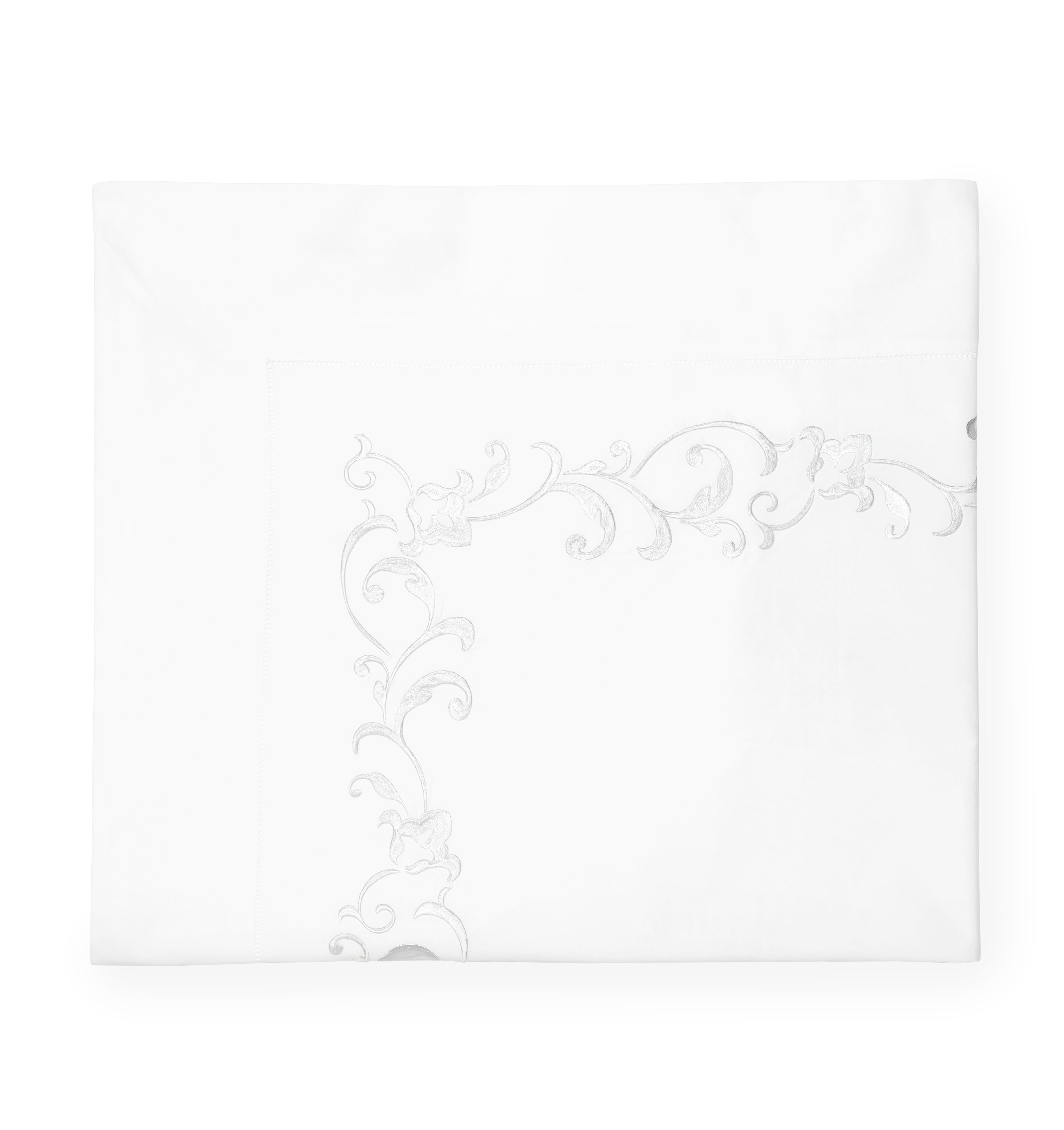SFERRA Griante Flat Sheet King - White/white