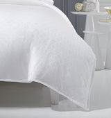 Giza 45 Quatrefoil Duvet Cover | Luxury Jacquard Bedding | SFERRA