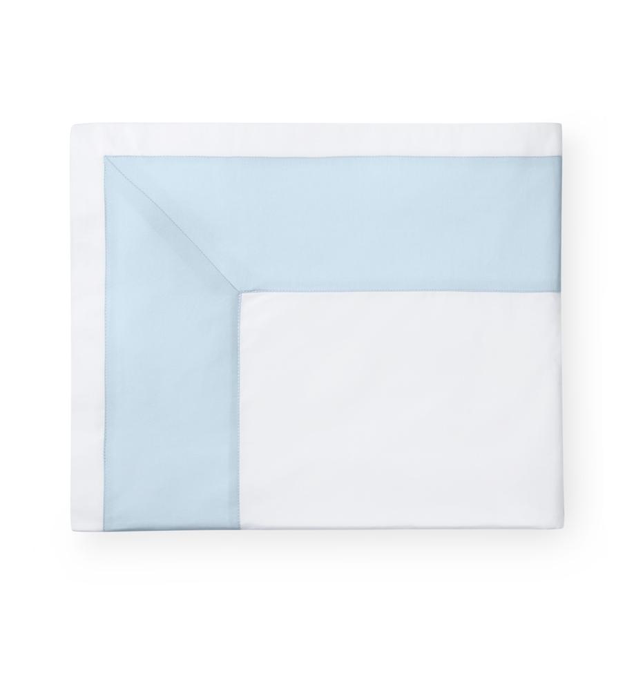 SFERRA Casida Flat Sheet King - White/powder