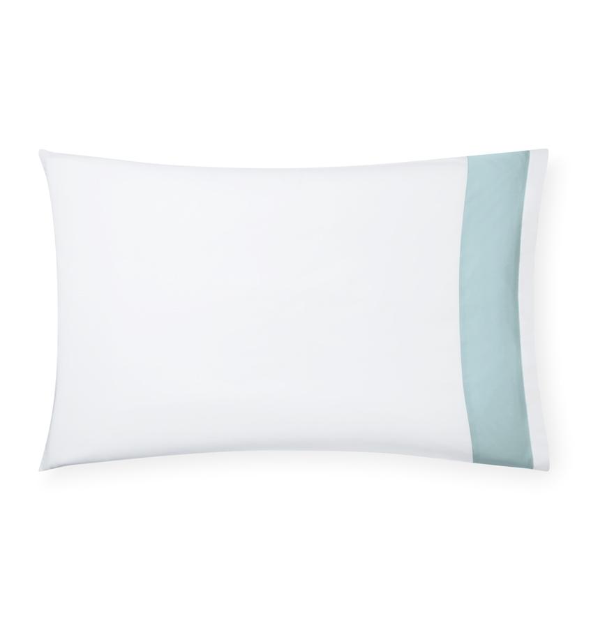 SFERRA Casida Pillowcases King (Pair) - White/poolside