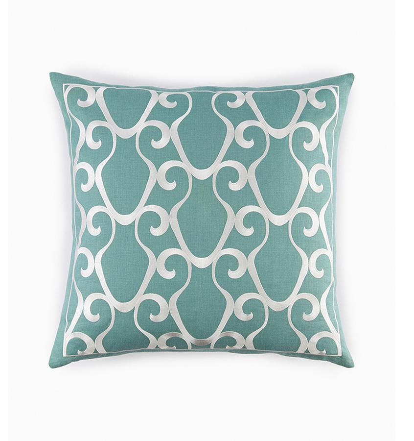 SFERRA Ciro Decorative Pillow - Aqua