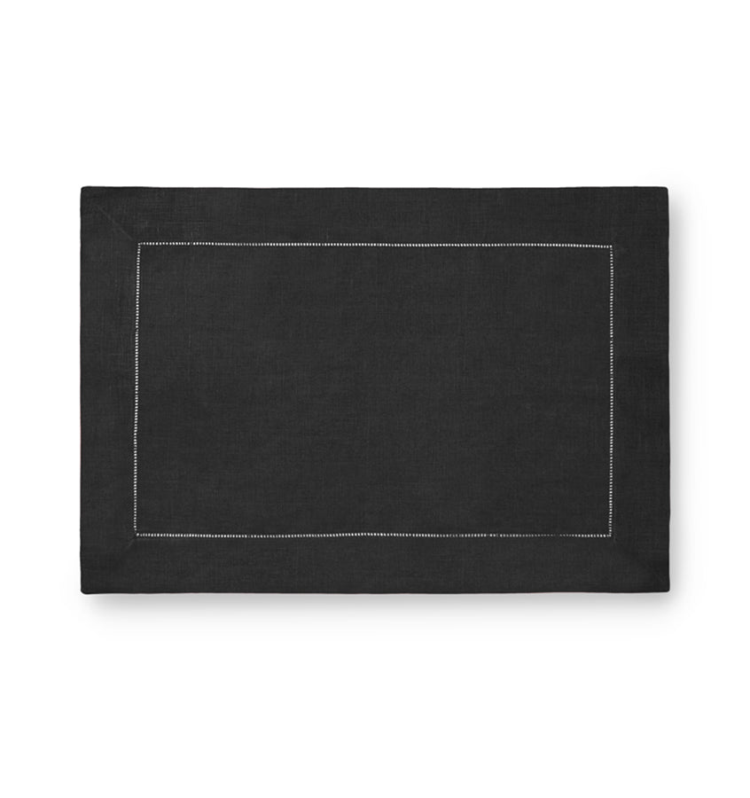 SFERRA Festival Placemats 14x20 inch (Set of 4) - Black