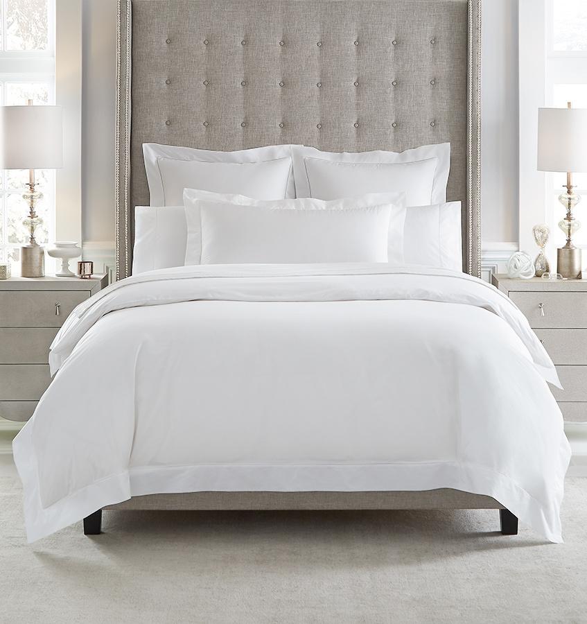 Giza 45 Percale Fitted Sheet | Luxury Egyptian Cotton Sheets | SFERRA