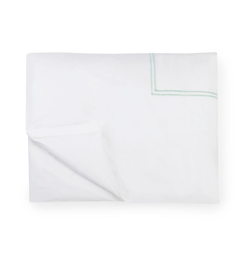 SFERRA Grande Hotel Duvet Cover King - White/mist