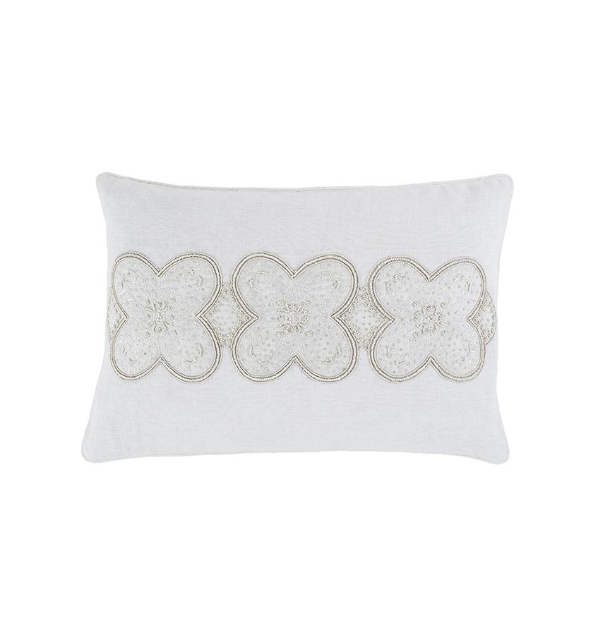 SFERRA Norrio Decorative Pillow - Snow