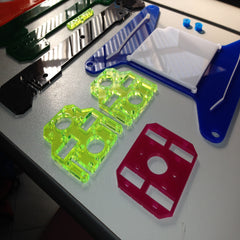 Colour Acrylic Perspex Laser Cut Parts