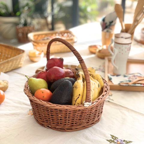 Basket full of fruits