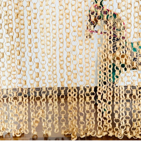 Bamboo Curtain 6x3 ft