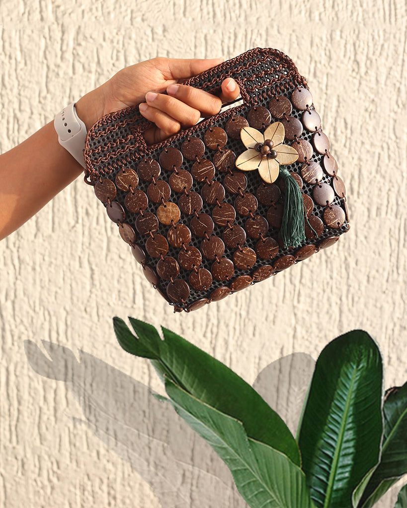 coconut shell hand bags