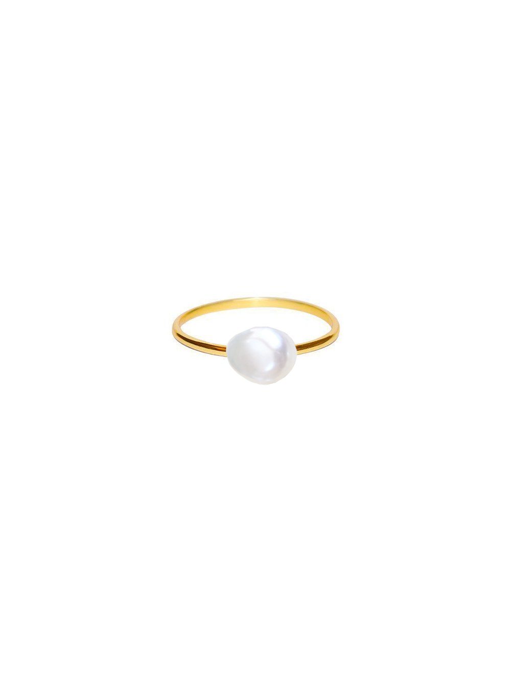 simple pearl ring