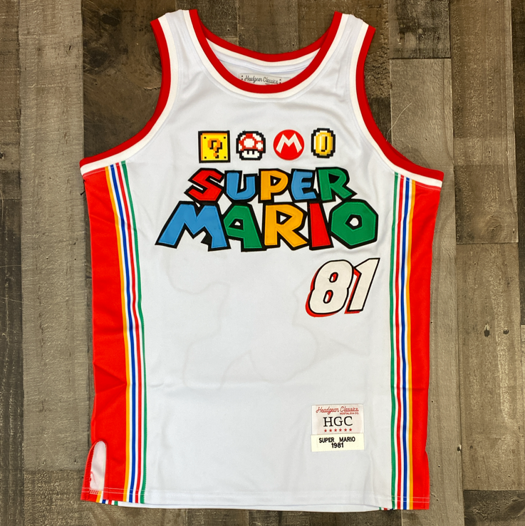 super Mario basketball jersey 