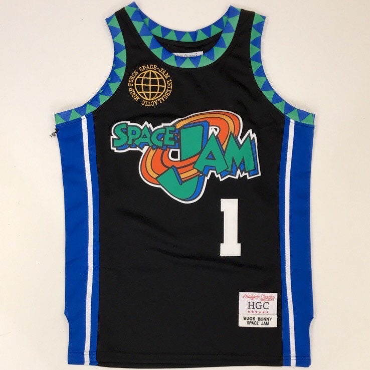 bugs bunny space jam jersey and shorts