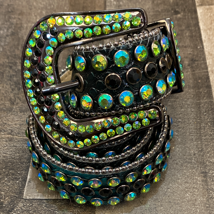 DNA Premium Rhinestone Belts – The Look Clothing Company