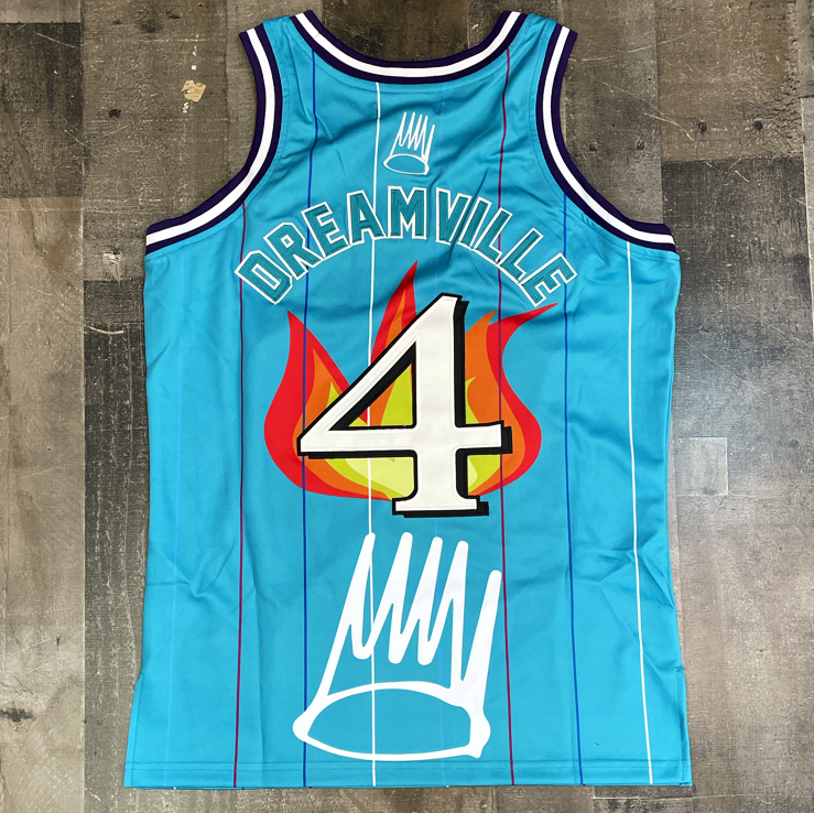 dreamville x charlotte hornets swingman jersey