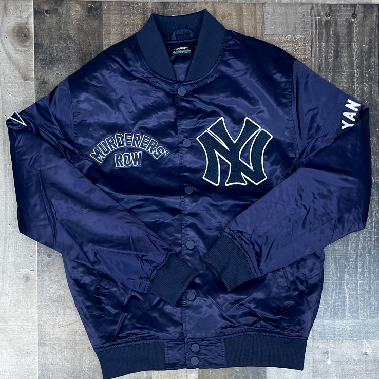 Mitchell & Ness- MLB heavyweight satin jacket New York Yankees – Major Key  Clothing Shop