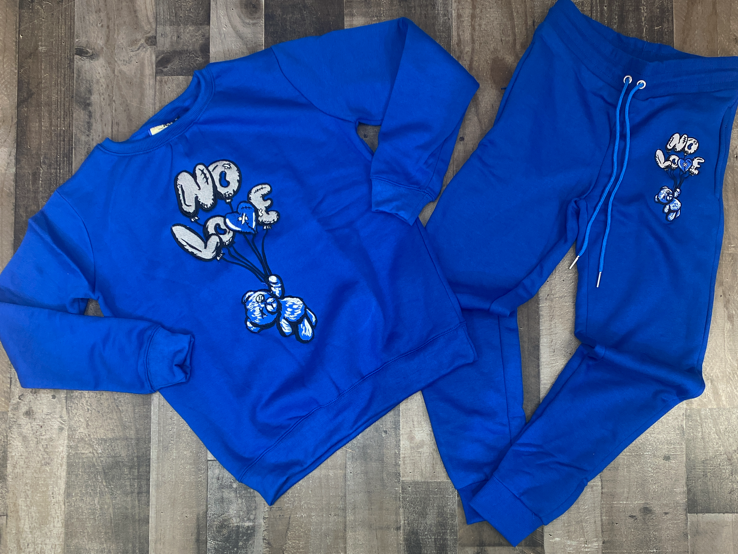 Retro Label- 3s no love sweatsuit 