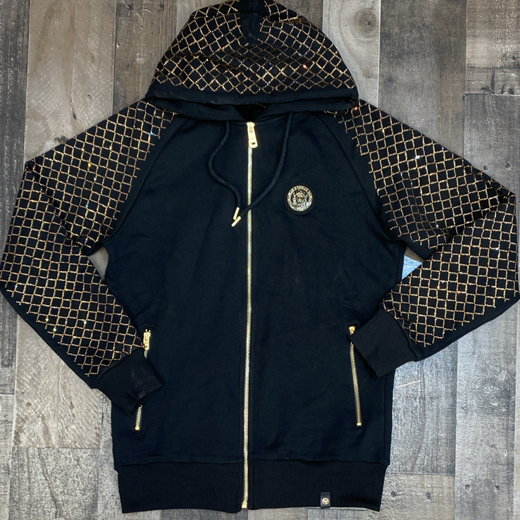 George V- studded hoodie – Major Key Clothing Shop