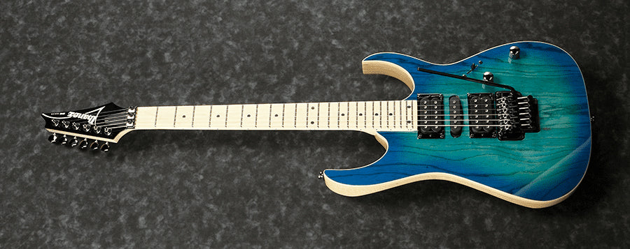 Ibanez RG370AHMZ-BMT Electric Guitar, Blue Moon Burst