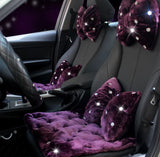 Diamond Plush Seat Cover Set