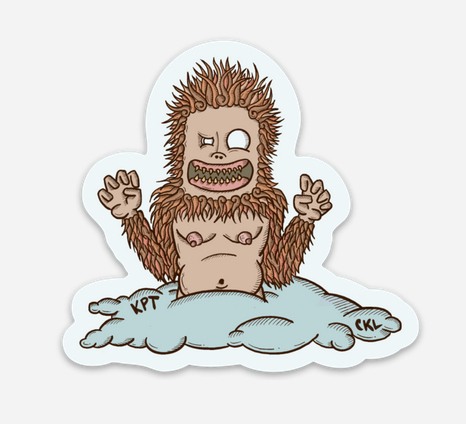 Sasquatch Sticker