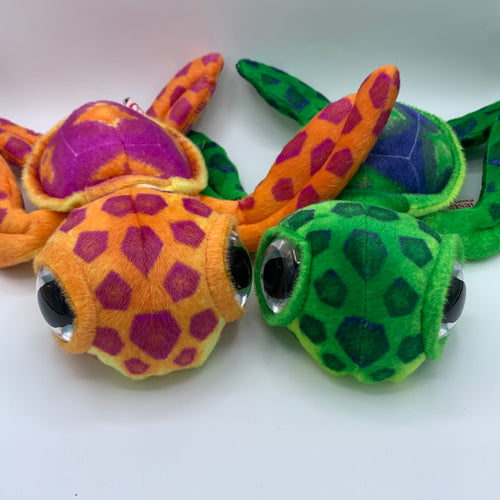 Rainbow Turtle w/ Baby Stuffed Animal – Sea Turtle, Inc.