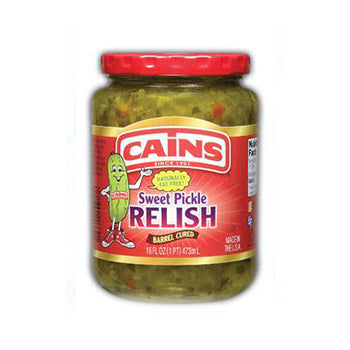 cains relish pickle 16oz 12oz