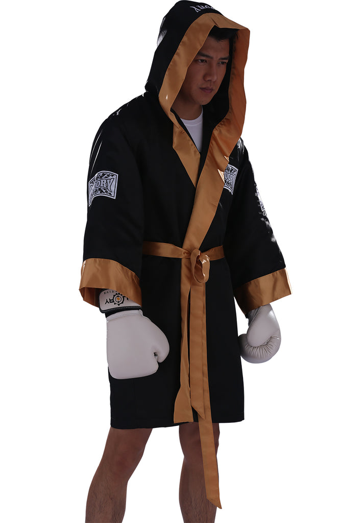 BOXING ROBE WITH HOOD-MAF01 – Fluory Sportswear